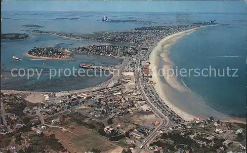Nantasket Beach Boat Landing Beach aerial view