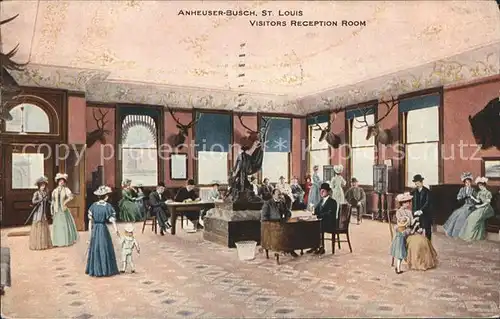 Saint Louis Missouri Anheuser Busch Companies Visitors Reception Room Kat. United States