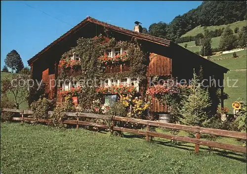 Toggenburg Toggenburger Bauernhaus Kat. Wildhaus