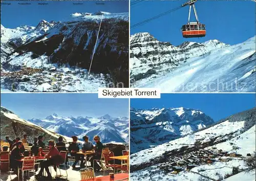 Leukerbad Skigebiet Torrent Torrentbahn Alp Albinen Kat. Loeche les Bains