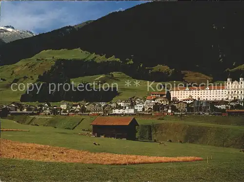Disentis GR Teilansicht Kat. Disentis