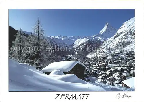 Zermatt VS mit Matterhorn Kat. Zermatt