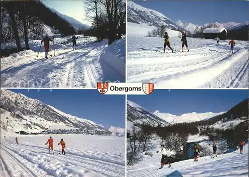 Goms VS Langlauf und Skiwandern im Obergoms Kat. Muenster Geschinen