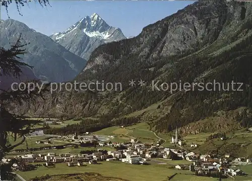 Zernez GR mit Piz Linard Kat. Zernez