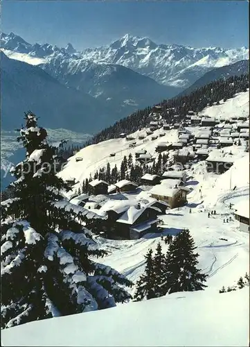 Bettmeralp VS mit Matterhorn und Weisshorn Kat. Bettmeralp