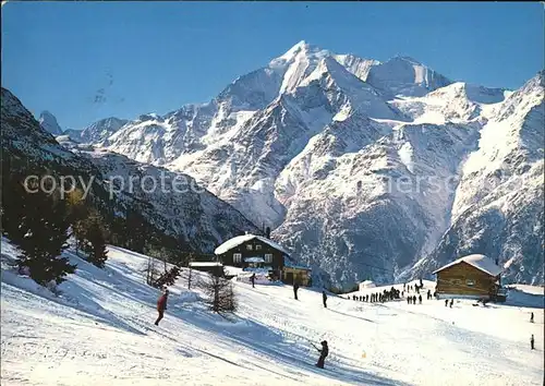 Graechen VS Hannigalp Matterhorn Weisshorn Brunneghorn Ski Kat. Graechen