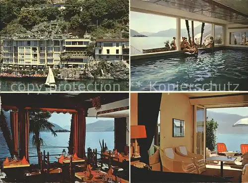 Ascona TI Hotel Acapulco au Lac / Ascona /Bz. Locarno