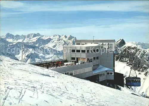 Engelberg OW titlis Gipfelrestaurant Seilbahn Kat. Engelberg