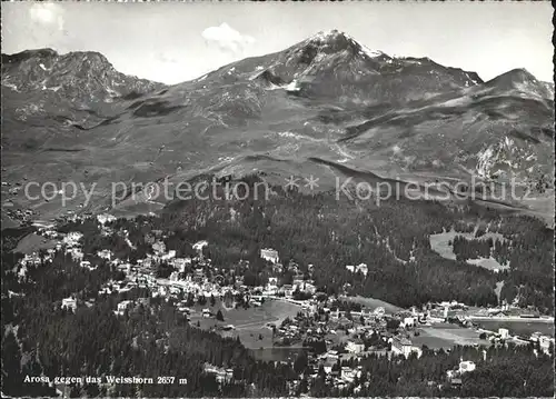 Arosa GR mit Weisshorn Kat. Arosa