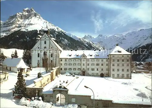 Engelberg OW Benediktinerabtei Hahnen  Kat. Engelberg