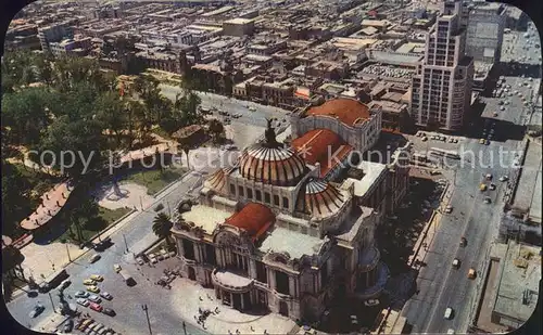 Mexico Palacio de Bellas Artes desde el Mirador Torre Latino Americana Kat. Mexiko