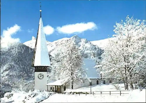 Wengen BE Prot Kirche Kat. Wengen