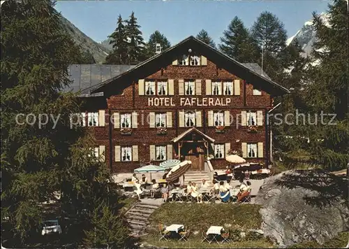 Loetschental Hotel Fafleralp Kat. Kippel