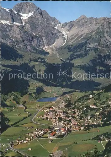 Engelberg OW Totalansicht mit Juchlipass Kat. Engelberg