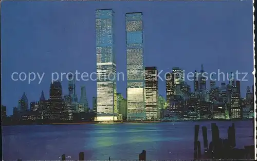 Twin Towers New York World Trade Center New York  Kat. New York