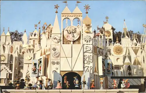 Disneyland California It s a small world Uhr  Kat. Anaheim