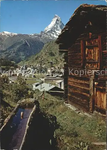 Zermatt VS mit Matterhoen Kat. Zermatt