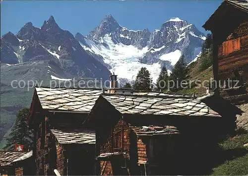 Findelen VS Zermatt Obergabelhorn Wellenkuppe Kat. Findeln Findelen