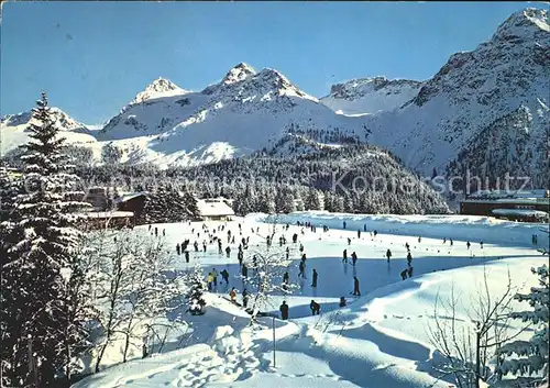 Arosa GR Curling und Eisplatz am Obersee  Kat. Arosa