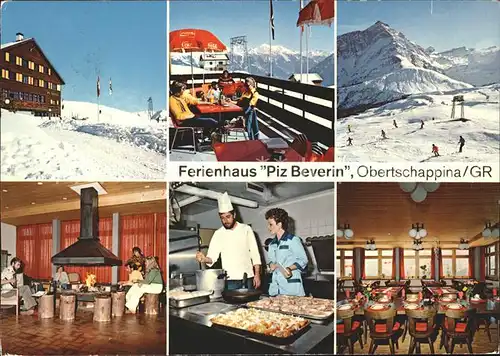 Obertschappina GR Ferienhaus Piz Beverin Skigebiet  /  /Rg. Andeer