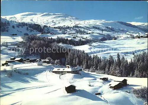 Valata Piatenga und Egga mit Skigebiet vom Stai Kat. Obersaxen