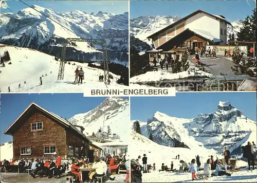 Brunni Engelberg Bergrestaurant Ristis Schlepplift /  /Rg. Engelberg