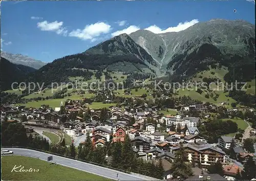 Klosters GR mit Aelpelti Kat. Klosters