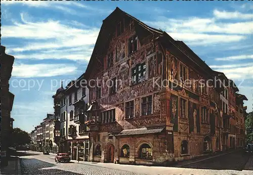 Schaffhausen SH Haus zum Ritter Kat. Schaffhausen