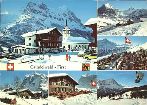 Grindelwald Bergrestaurant First Teilansichten Kat. Grindelwald