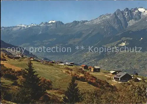 Miraniga Obersaxen Panorama B?ndner Oberland / Obersaxen /Bz. Surselva