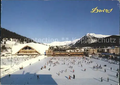 Davos Platz GR Eishalle Eisbahn / Davos /Bz. Praettigau-Davos