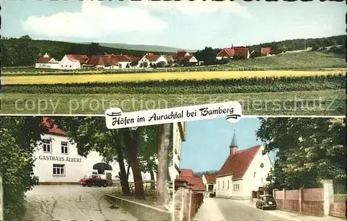 Bamberg Hoefen im Aurachtal Gasthaus Albert / Bamberg /Bamberg LKR