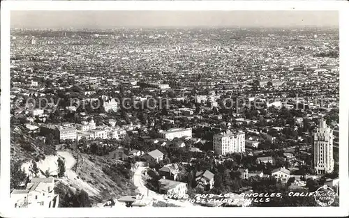 Hollywood California Fliegeraufnahme Kat. Los Angeles United States