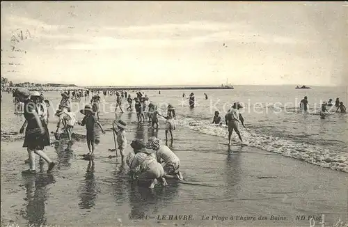 Le Havre Plage a l heure des Bains Kat. Le Havre