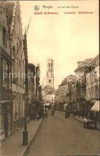 Bruges Flandre Rue des Pierres Kat. 