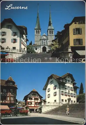 Luzern LU Hofkirche / Luzern /Bz. Luzern City