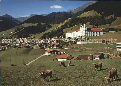 Disentis GR Ortsansicht Kat. Disentis