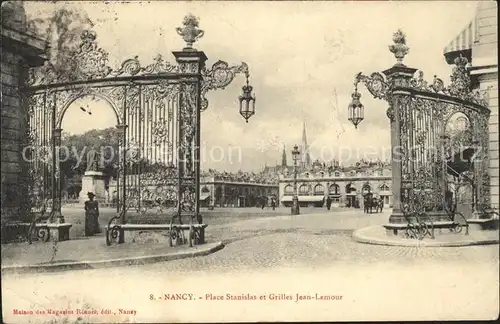 Nancy Lothringen Place Stanislas et Grilles Jean Lamour / Nancy /Arrond. de Nancy