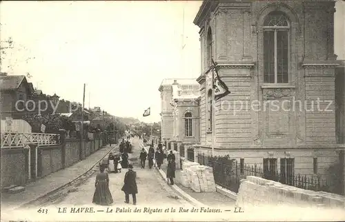 Le Havre Palais des Regates et Rue des Falaises Kat. Le Havre