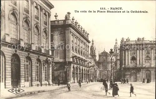 Nancy Lothringen Place Stanislas et Cathedrale / Nancy /Arrond. de Nancy