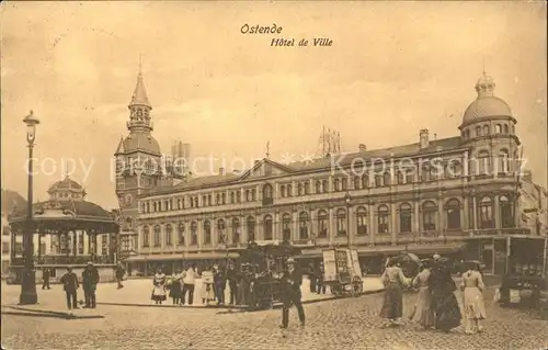 Ostende Flandre Hotel de Ville Pavillon Kat. 