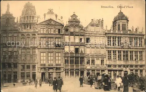 Bruxelles Bruessel Grande Place Kat. 