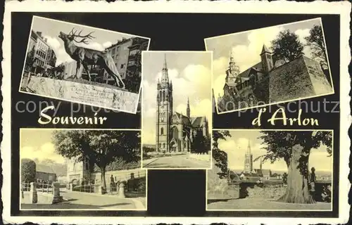 Arlon Wallonie Monument Appel de la Foret Eglise Kat. 