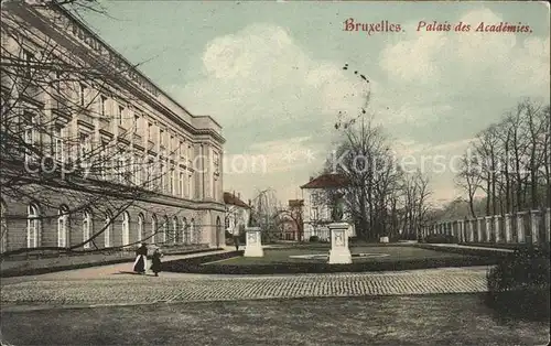 Bruxelles Bruessel Palais des Academies Kat. 