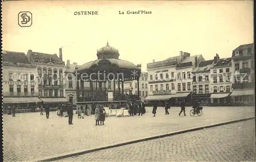 Ostende Flandre La Grand Place Pavillon Kat. 