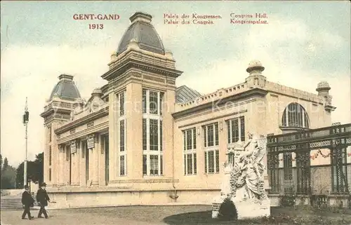 Gand Belgien Palais des Congres Monument Kongresspalast Kat. Gent Flandern