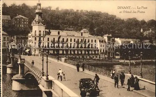 Dinant Wallonie Pont et Hotel des Postes Kat. Dinant