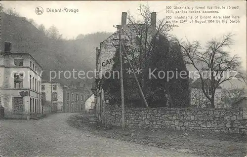 Rivage Dinant Vue partielle Histoire