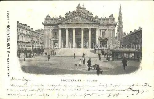 Bruxelles Bruessel Bourse Kat. 