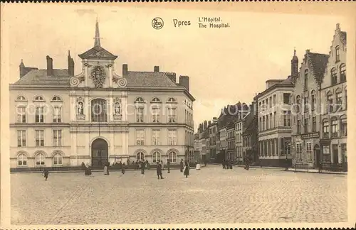 Ypres Ypern West Vlaanderen Hopital Kat. 